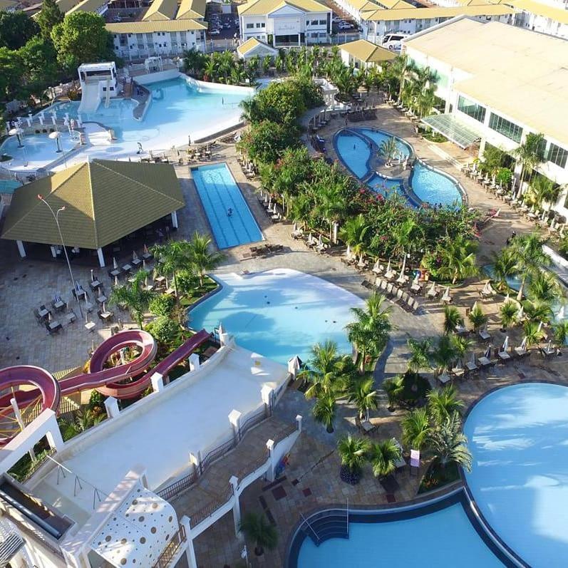 Lacqua Diroma Oficial, Aptos Com Fogao, Geladeira, Microondas, Park Aquatico 24H, Ate 5 Pessoas Hotel Caldas Novas Luaran gambar