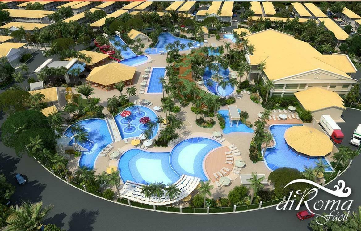 Lacqua Diroma Oficial, Aptos Com Fogao, Geladeira, Microondas, Park Aquatico 24H, Ate 5 Pessoas Hotel Caldas Novas Luaran gambar
